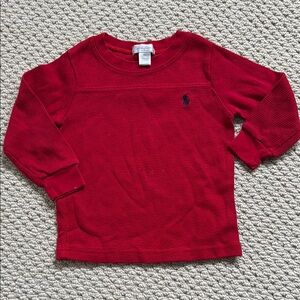 Polo by Ralph Lauren Red Classic Crew Neck